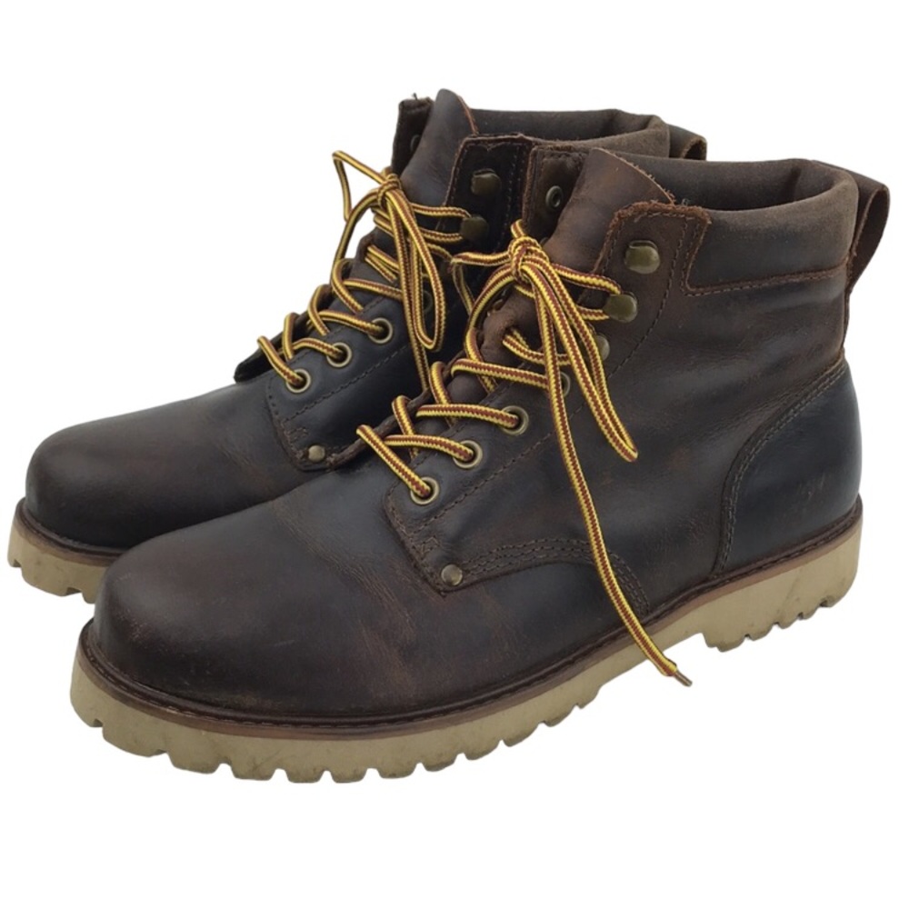 Buks by Walk Over Men's Leather Urban Hikers Boots